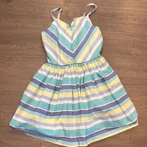 Gymboree Pastel Stripe Sundress in Blue, Yellow, Mint & Lavender